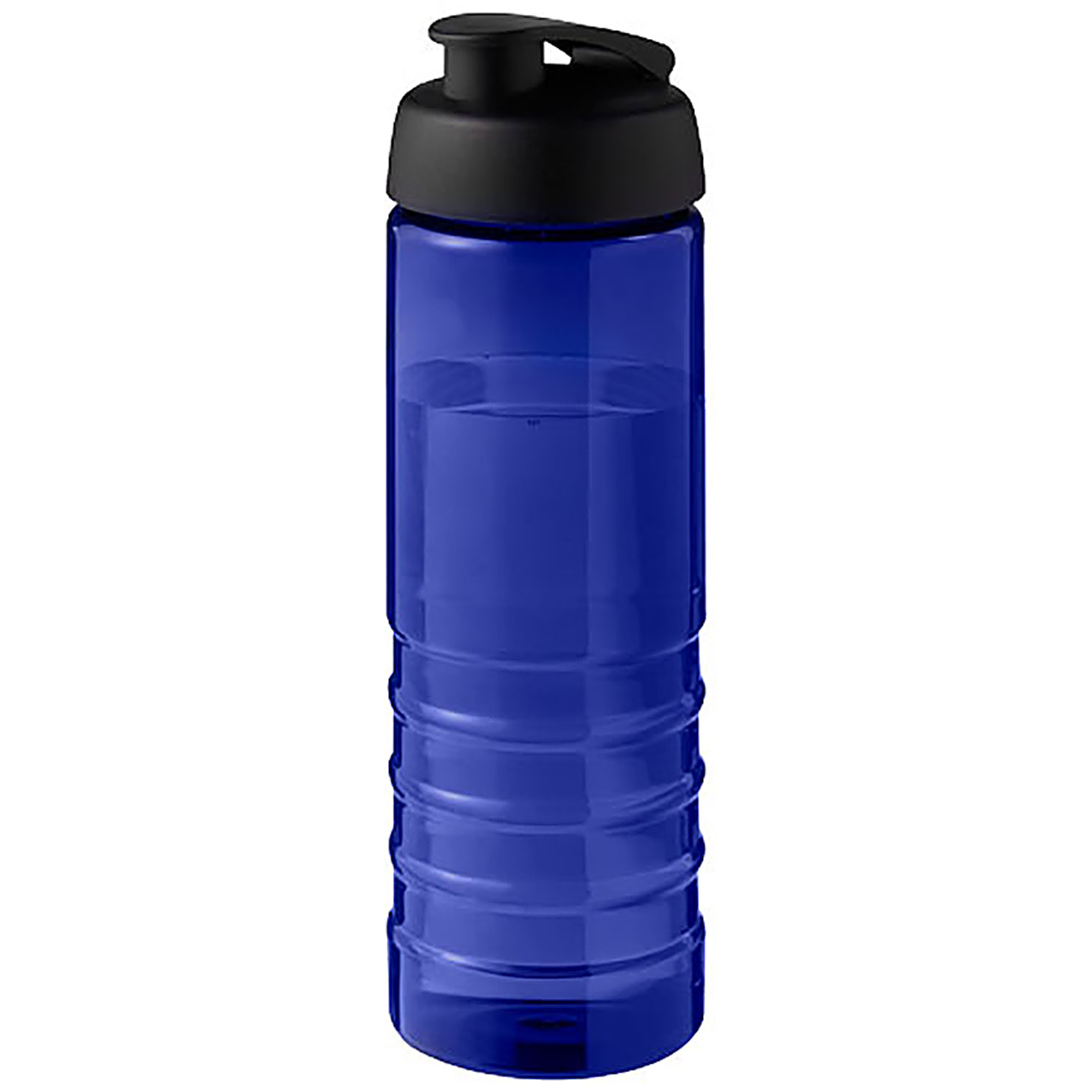 H2O Active® Eco Treble 750 ml Sportflasche mit Stülpdeckel - schwarz