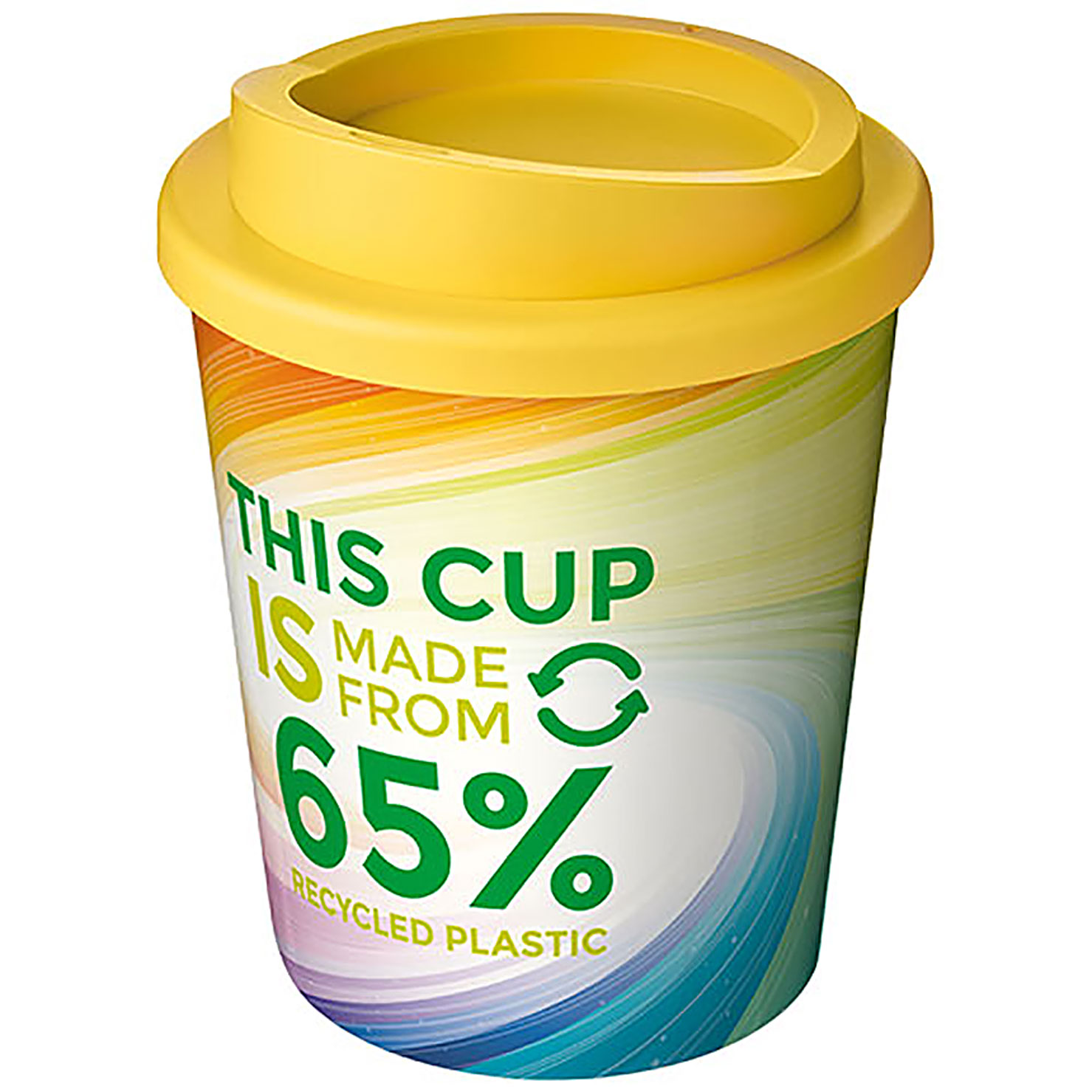 Brite-Americano® Eco Isolierbecher, 250 ml - Gelb
