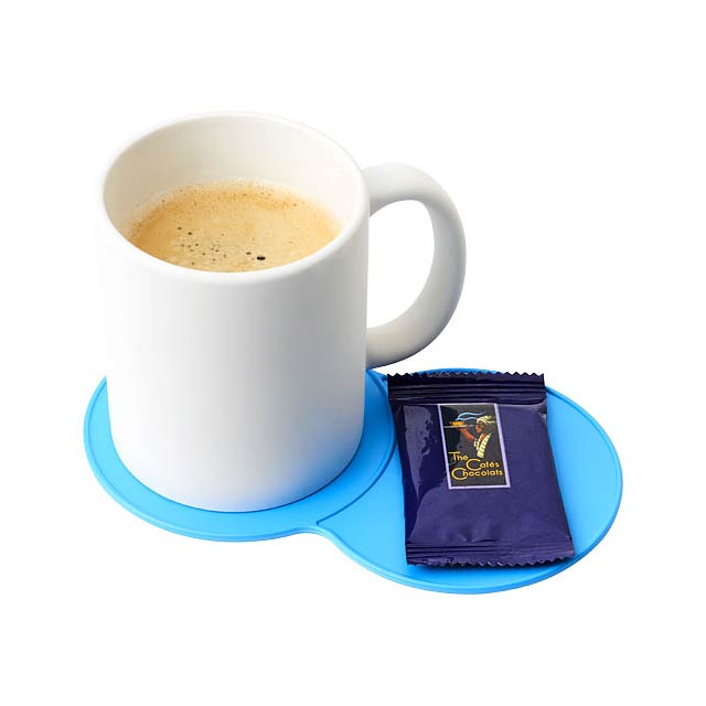 Sidekick plastic coaster - blue