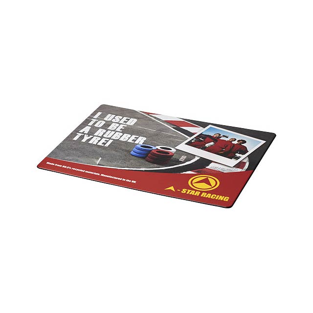 Brite-Mat® mouse mat with tyre material - black