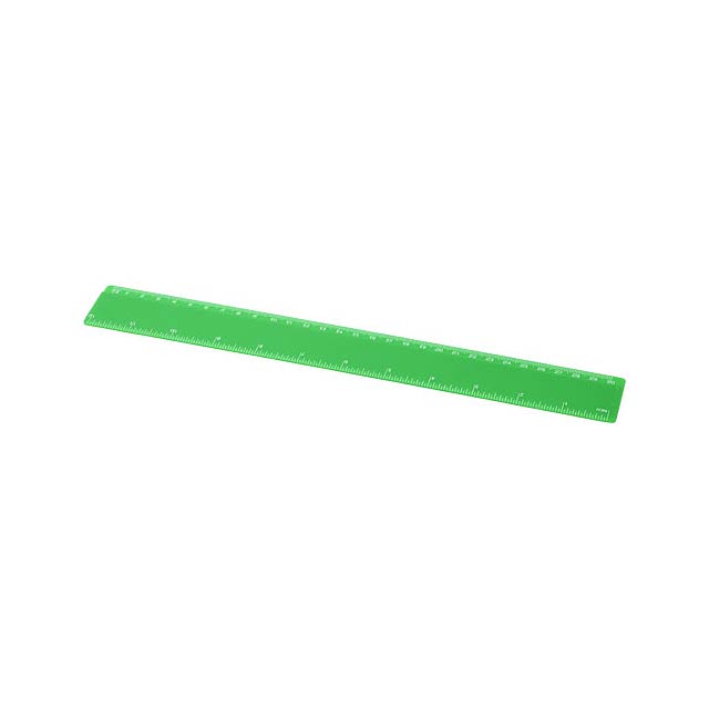 Plastové pravítko 30 cm Renzo - zelená