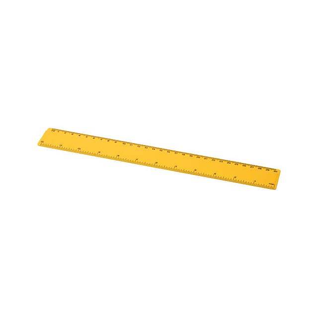 Plastové pravítko 30 cm Renzo - žltá