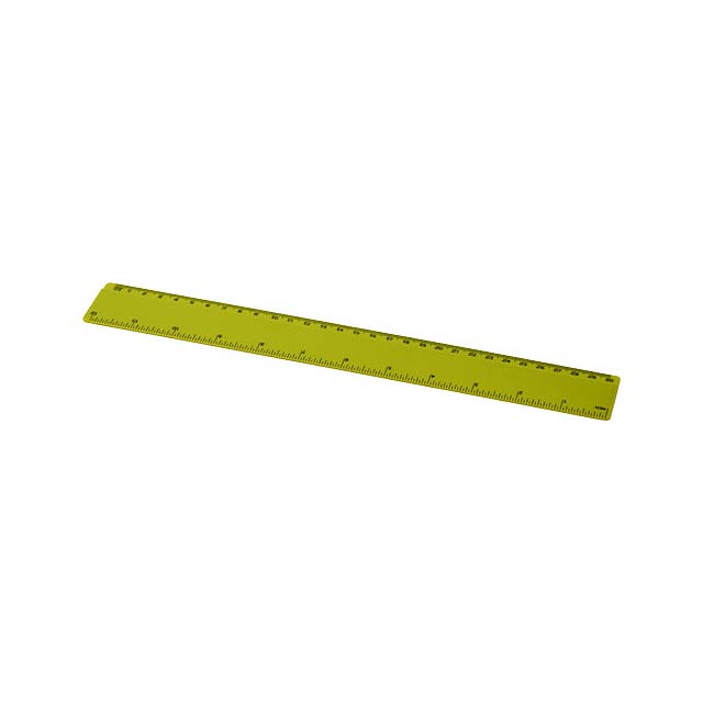 Plastové pravítko 30 cm Renzo - citrónová - limetková