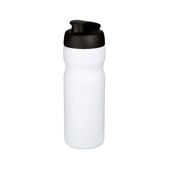 Baseline® Plus 650 ml Sportflasche mit Klappdeckel - Weiß 