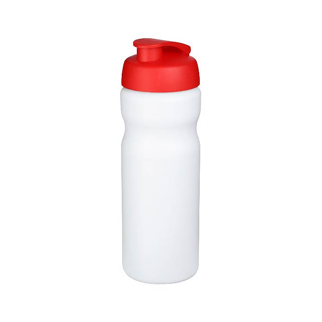 Sportovní láhev s vyklápěcím víčkem Baseline® Plus 650 ml - biela