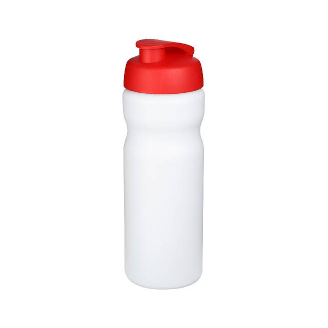 Baseline® Plus 650 ml flip lid sport bottle - white