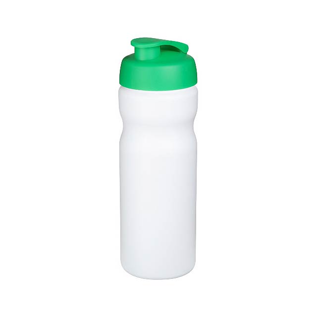 Sportovní láhev s vyklápěcím víčkem Baseline® Plus 650 ml - biela