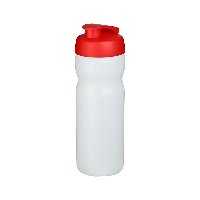 Baseline® Plus 650 ml flip lid sport bottle - transparent