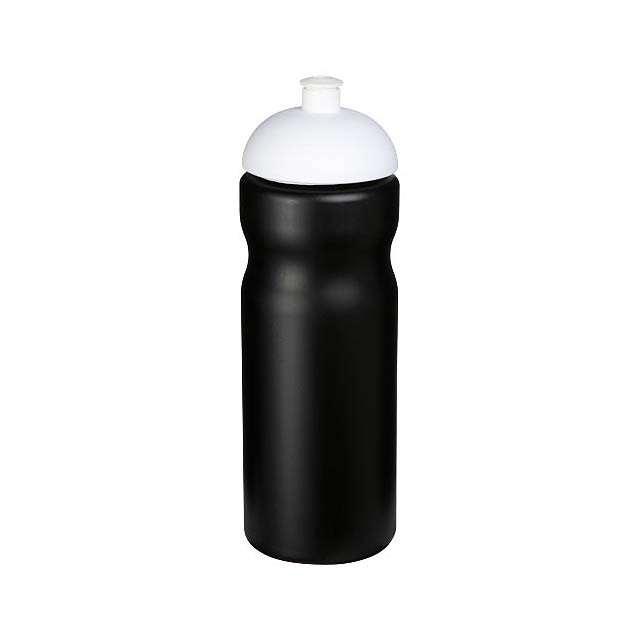 Baseline® Plus 650 ml Sportflasche mit Kuppeldeckel - schwarz