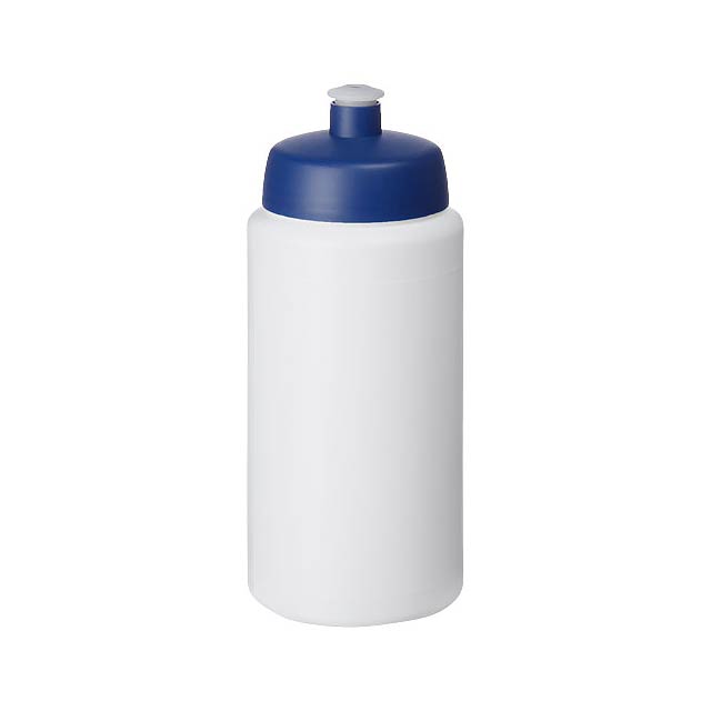 Baseline® Plus grip 500 ml Sportflasche mit Sportdeckel - Weiß 