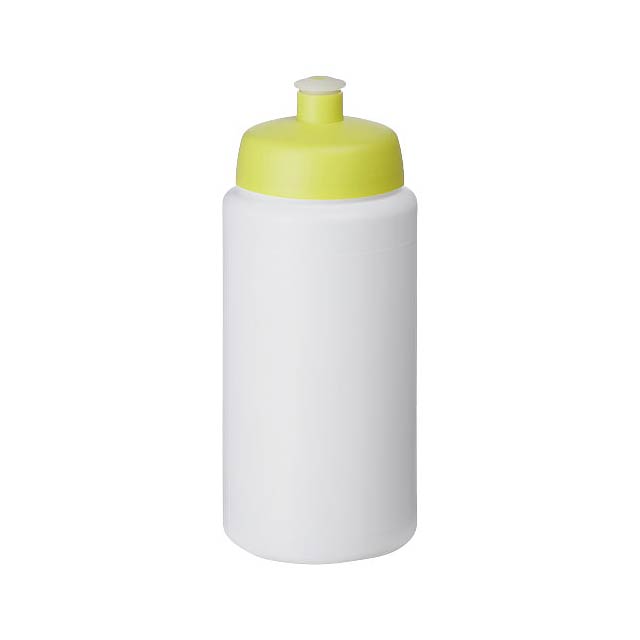 Baseline® Plus grip 500 ml sports lid sport bottle - white