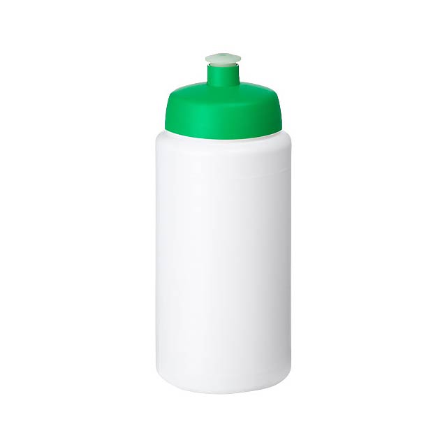 Baseline® Plus grip 500 ml sports lid sport bottle - white