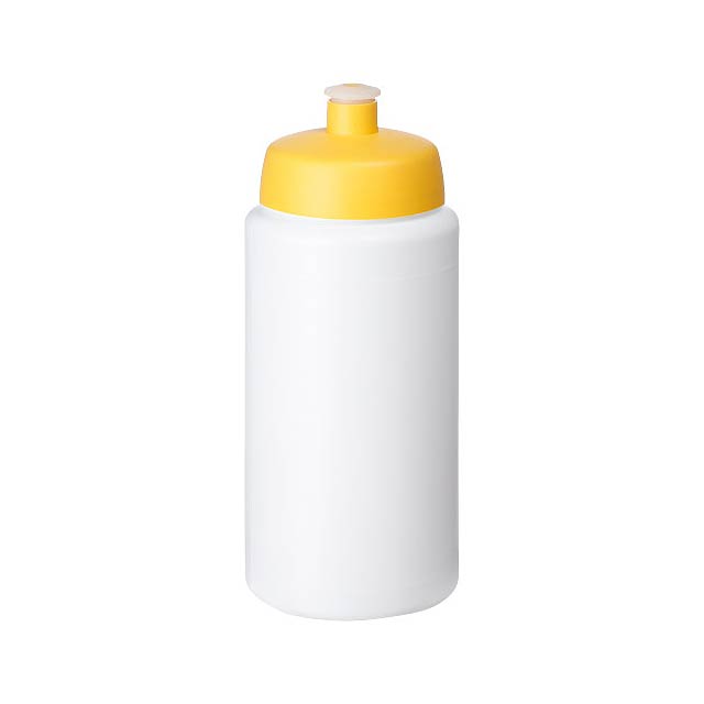 Baseline® Plus grip 500 ml sportovní lahev s víčkem na sport - biela