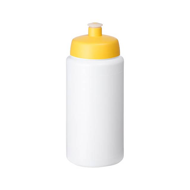 Baseline® Plus grip 500 ml sports lid sport bottle - white