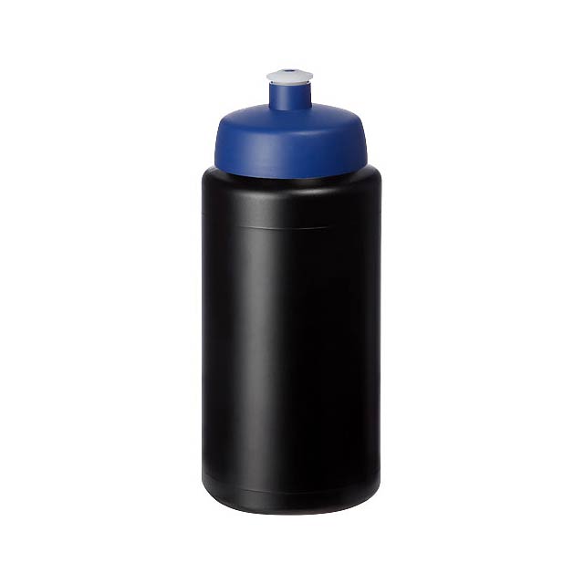 Baseline® Plus grip 500 ml Sportflasche mit Sportdeckel - schwarz