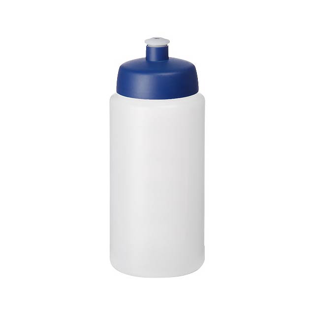 Baseline® Plus grip 500 ml sportovní lahev s víčkem na sport - transparentní
