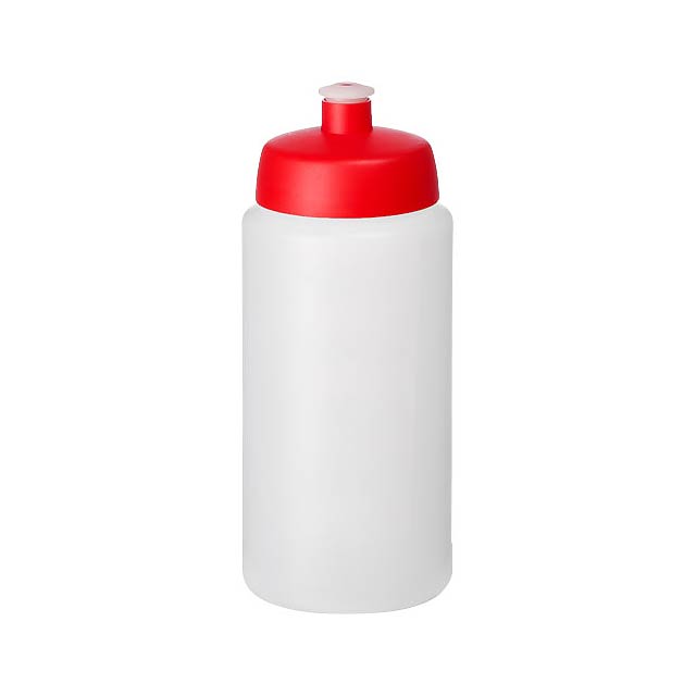 Baseline® Plus grip 500 ml sports lid sport bottle - transparent