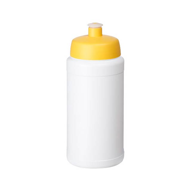 Baseline® Plus 500 ml Flasche mit Sportdeckel - Weiß 