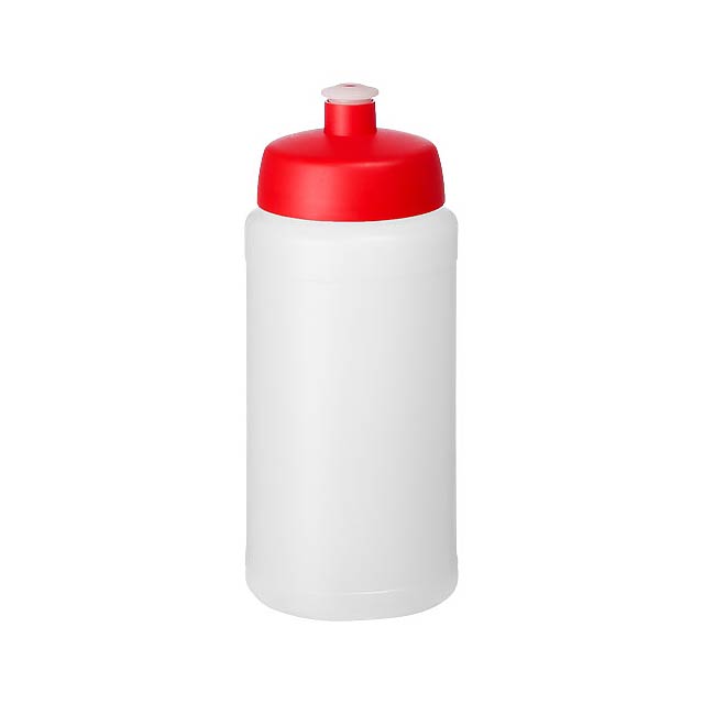 Baseline® Plus 500 ml lahev se sportovním víčkem - transparentní