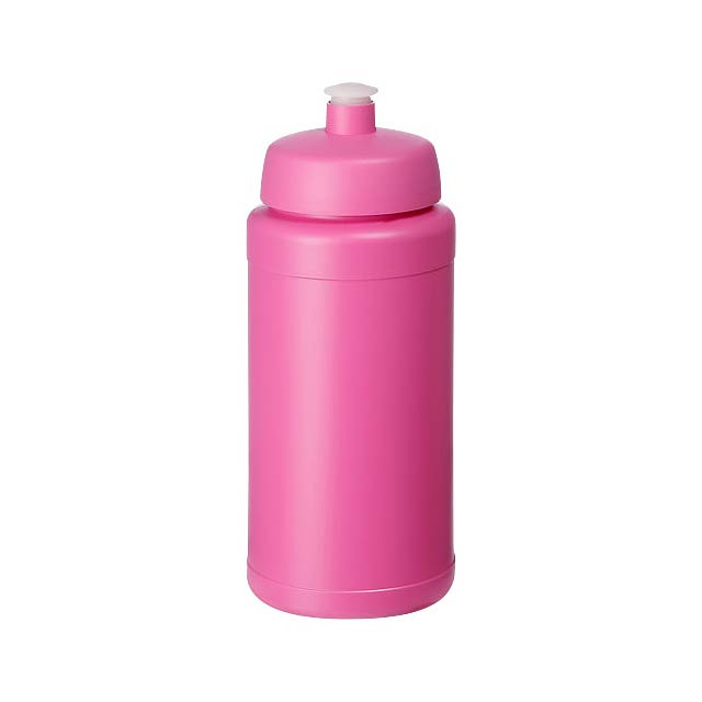 Baseline® Plus 500 ml lahev se sportovním víčkem - fuchsiová (tm. růžová)