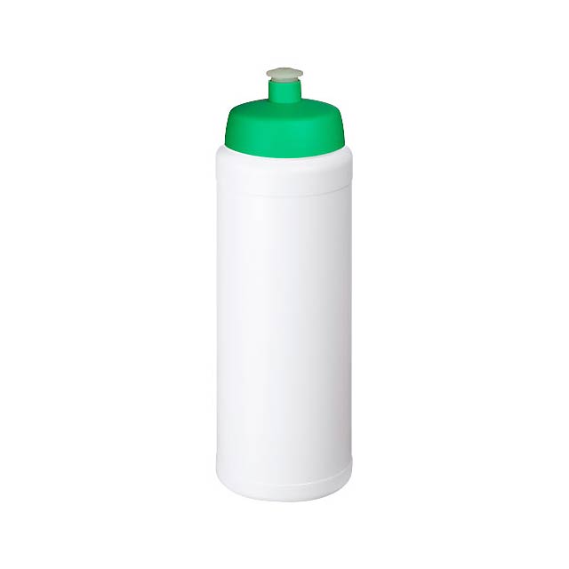 Baseline® Plus grip 750 ml Sportflasche mit Sportdeckel - Weiß 