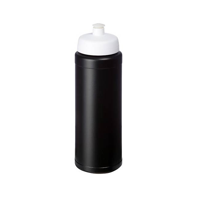 Baseline® Plus grip 750 ml Sportflasche mit Sportdeckel - schwarz