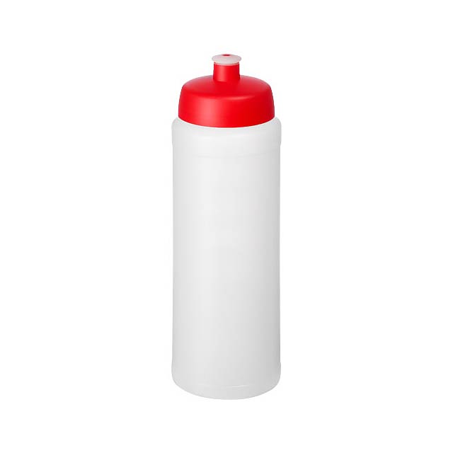 Baseline® Plus grip 750 ml sportovní lahev s víčkem na sport - transparentná