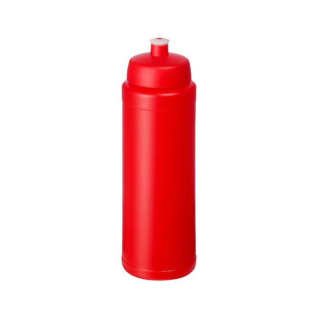 Baseline® Plus 750 ml lahev se sportovním víčkem - transparentná červená
