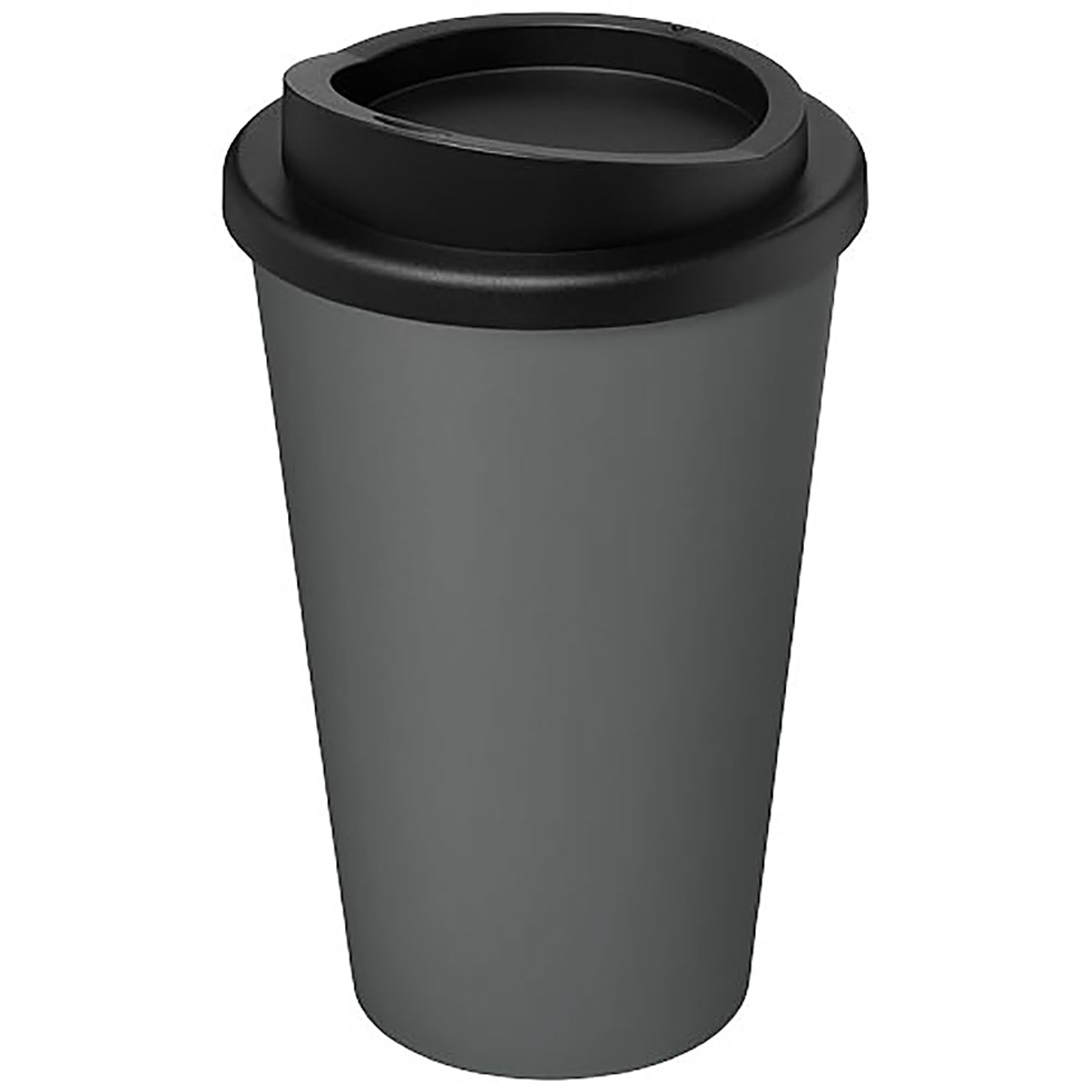 Americano® recycelter isolierter 350 ml Becher - schwarz