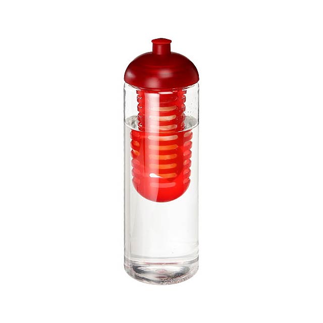 H2O Active® Vibe 850 ml Flasche mit Kuppeldeckel und Infusor - Transparente