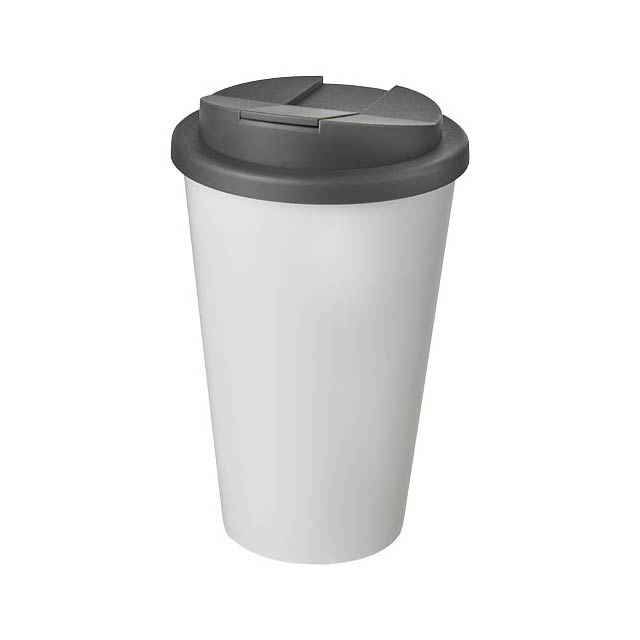 Americano® 350 ml Isolierbecher mit auslaufsicherem Schraubverschluss - Grau