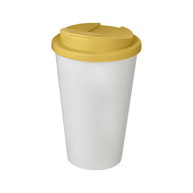 Americano® 350 ml tumbler with spill-proof lid - yellow