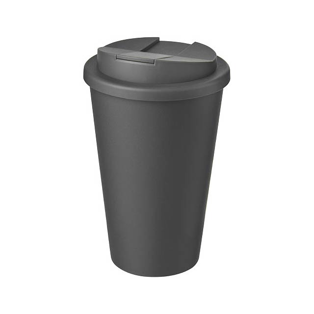 Americano® 350 ml Isolierbecher mit auslaufsicherem Schraubverschluss - Grau