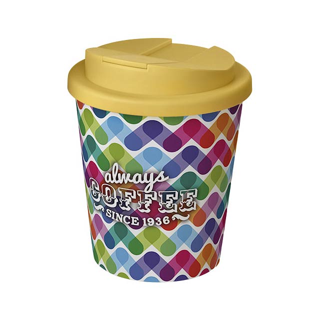 Brite-Americano® Espresso 250 ml Isolierbecher mit auslaufsicherem Schraubverschluss - Gelb
