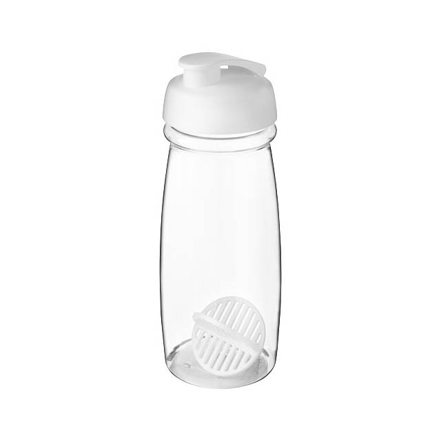 H2O Active Pulse 600ml šejkrová lahev - transparentná