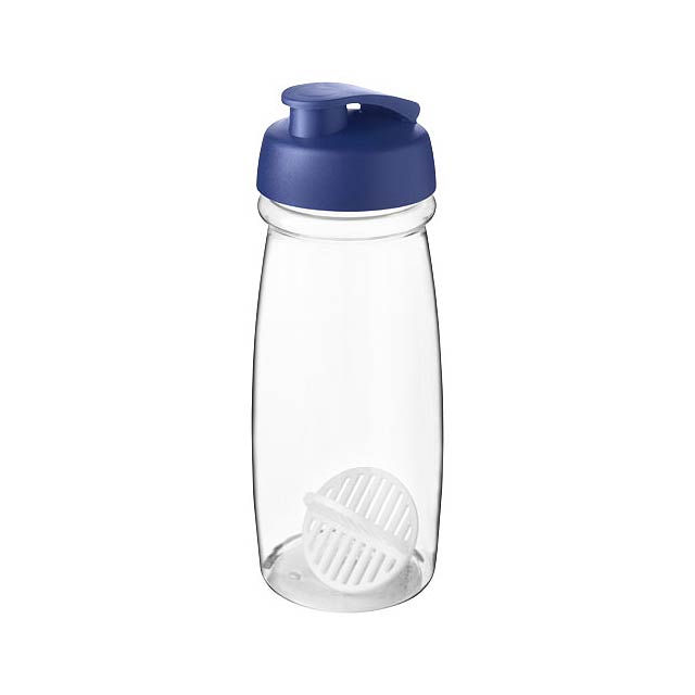 H2O Active Pulse 600ml šejkrová lahev - modrá