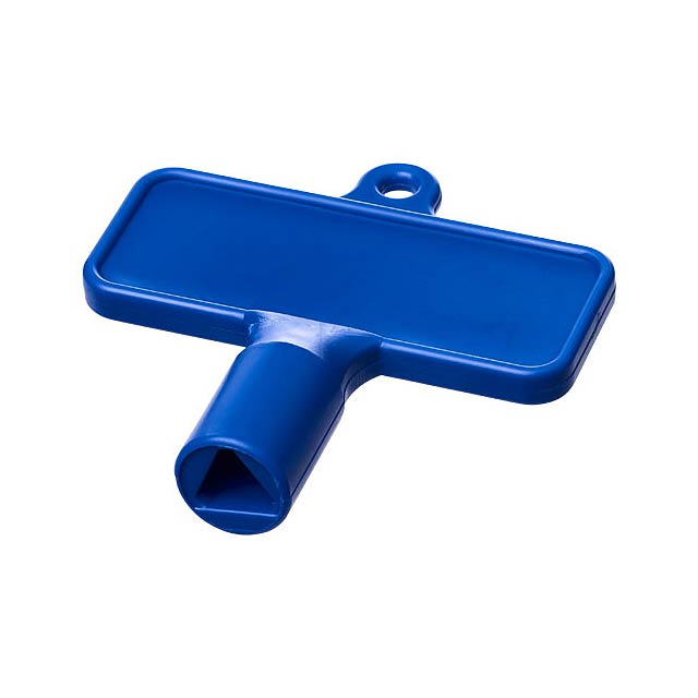 Maximilian rectangular utility key - blue