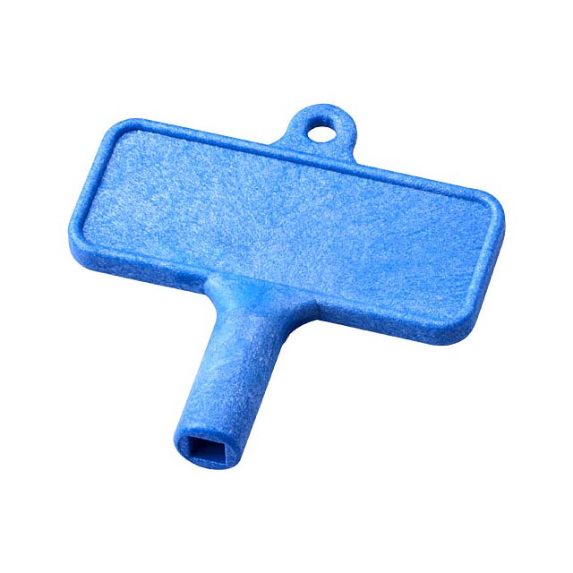 Largo plastic radiator key - blue