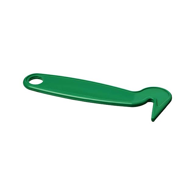 Flynn plastic hoof pick - green