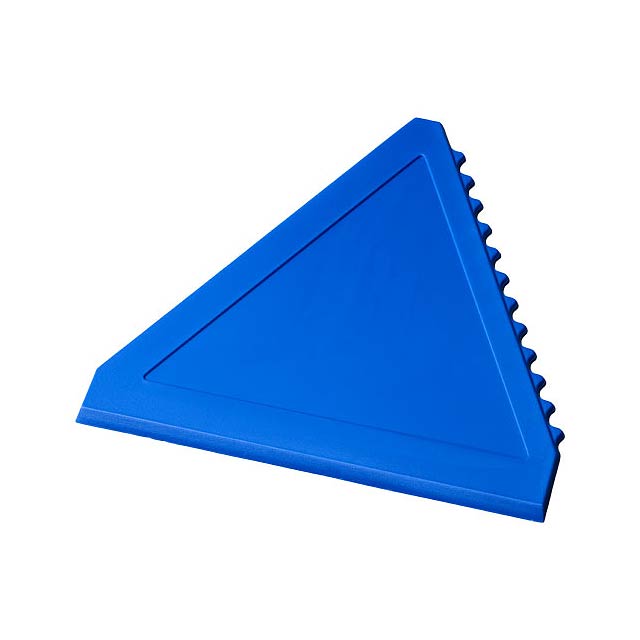 Averall triangle ice scraper - blue