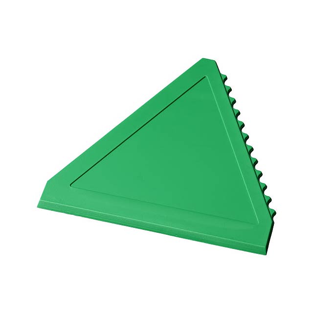Trojúhelníková škrabka na led Averall - zelená