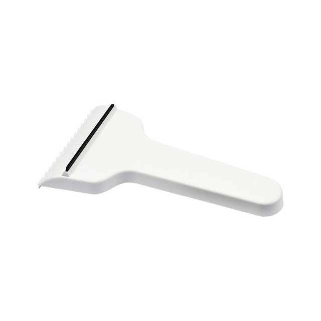 Shiver t-shaped ice scraper - white