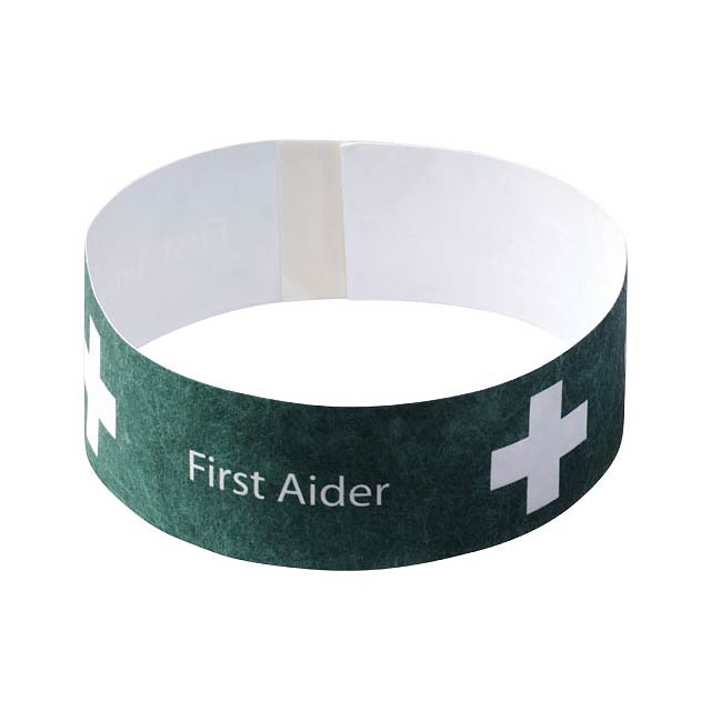 Link budget wristband - white