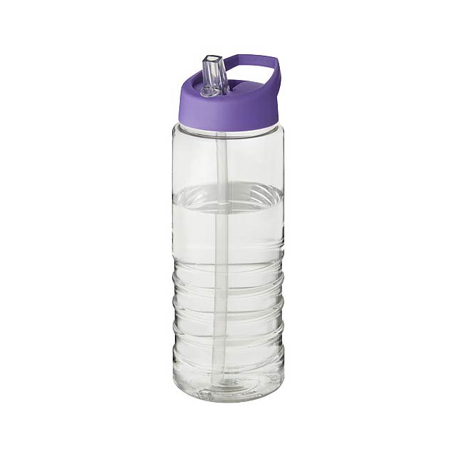 H2O Active® Treble 750 ml Sportflasche mit Ausgussdeckel - Transparente