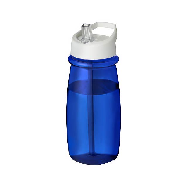 Sportovní láhev s víčkem s hubičkou H2O Pulse 600 ml - modrá