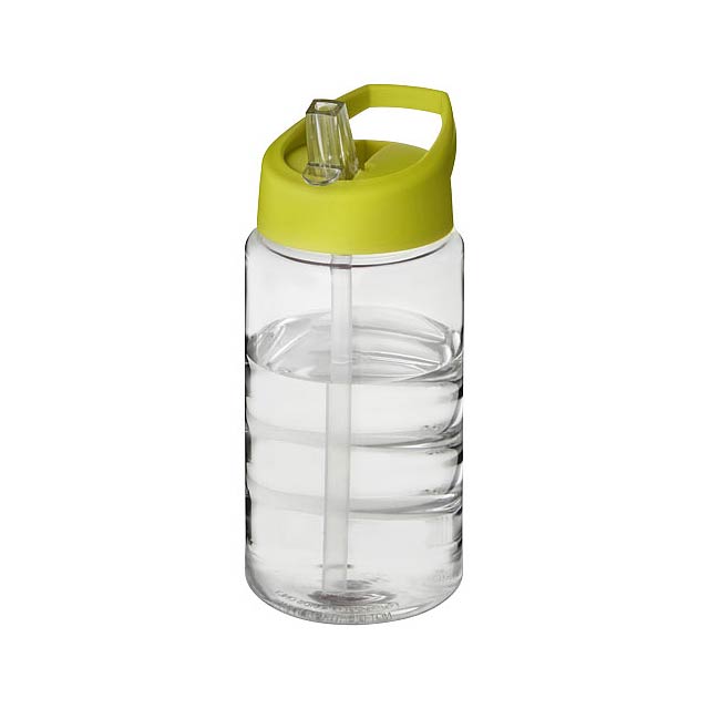 Sportovní láhev s víčkem s hubičkou H2O Bop 500 ml - transparentní