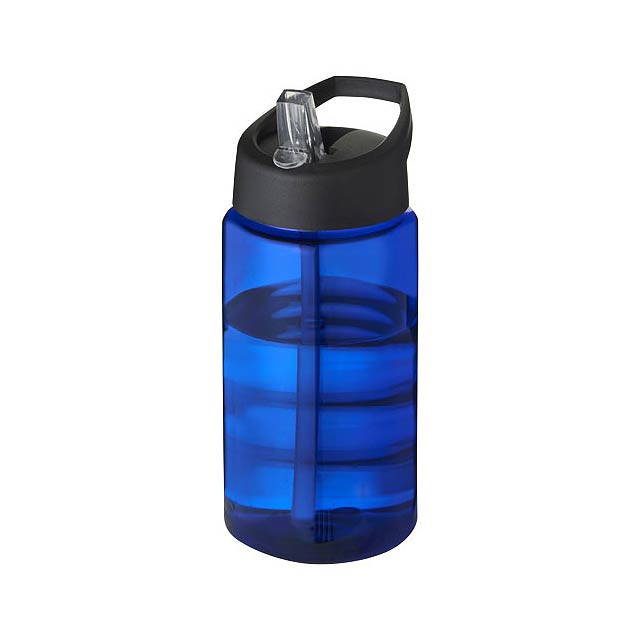 Sportovní láhev s víčkem s hubičkou H2O Bop 500 ml - modrá