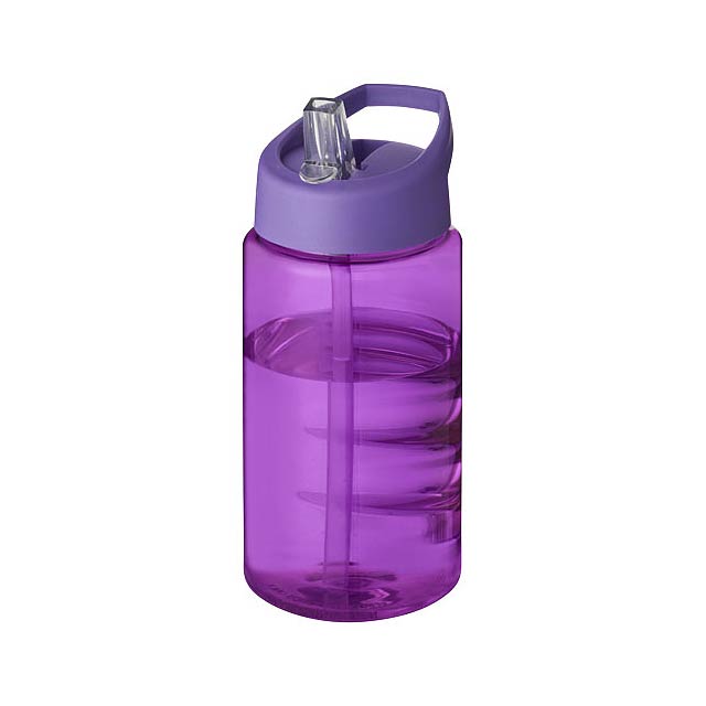 Sportovní láhev s víčkem s hubičkou H2O Bop 500 ml - fialová