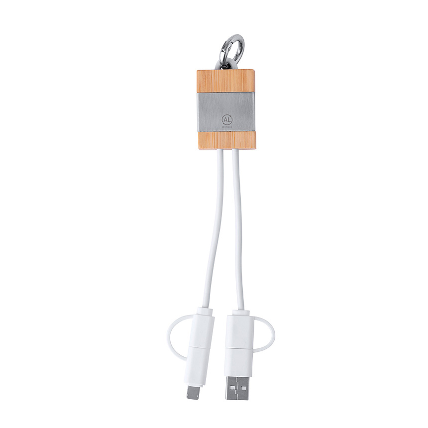 Desak - Nabíjecí kabel - stříbrná