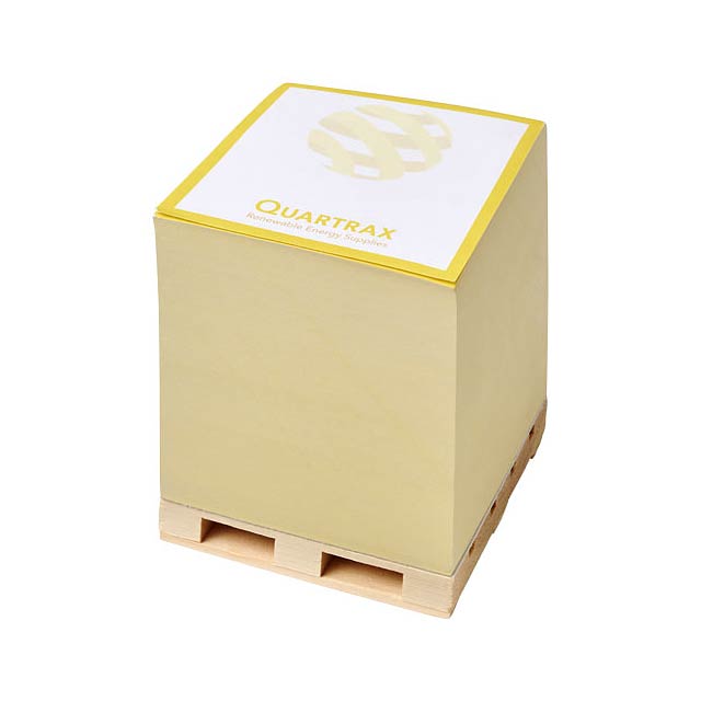 Block-Mate® Pallet 1A memo block 100x100mm - white